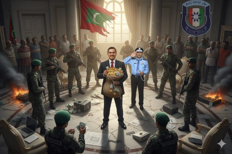 ކޮރަޕްޝަނާއި ފަސާދަ މުޢިއްޒު ވަށާ ނަށަނީ